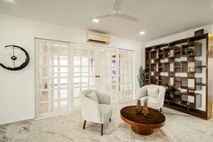 Living Room in 3 BHK Apartment at Lake Front Solitaire, Powai – for Sale