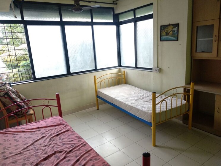 Bedroom, amey-river-view 2 Bedroom 800 Sq.Ft. Apartment In Anand Nagar Pune 9787345