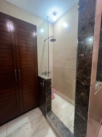 Bathroom in 4 BHK Builder Floor at Panchsheel Park – for Sale