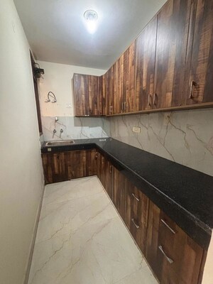 Kitchen in 1 BHK Builder Floor at Saket – for Rent