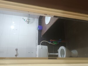 Bathroom in 3 BHK Apartment at Unitech Heritage Estate, Yelahanka – for Sale
