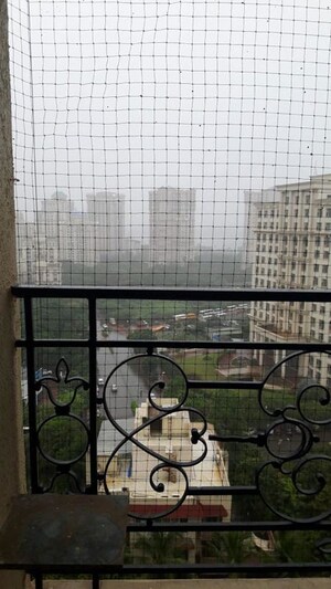 Balcony in 3 BHK Apartment at Hiranandani Gardens Eldora, Powai – for Sale