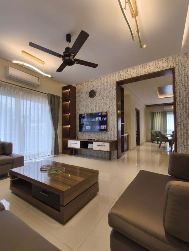 Living Room, in-land-edilon 3 Bedroom 2277 Sq.Ft. Apartment In Yelahanka New Town Bangalore 9787501
