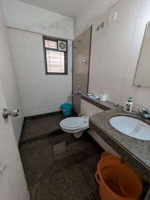 Bathroom in 2.5 BHK Apartment at Kalpataru Estate, Pimple Gurav – for Rent