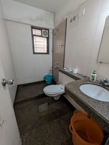 Bathroom in 2.5 BHK Apartment at Kalpataru Estate, Pimple Gurav – for Rent