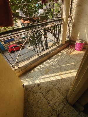 Balcony in 1 BHK Apartment at Mantri Park I and II, Kothrud – for Rent