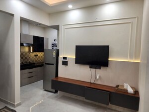 Kitchen in 1 BHK Apartment at DLF Cyber Park, Sector 20 – for Rent