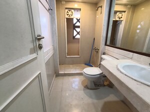 Bathroom in 3 BHK Apartment at Hiranandani Estate, Ghodbunder Road – for Rent