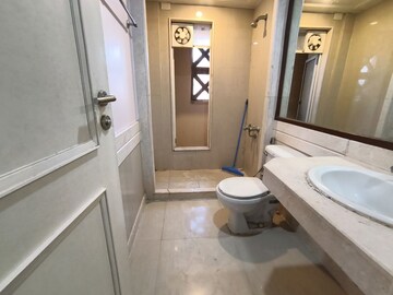 Bathroom in 3 BHK Apartment at Hiranandani Estate, Ghodbunder Road – for Rent