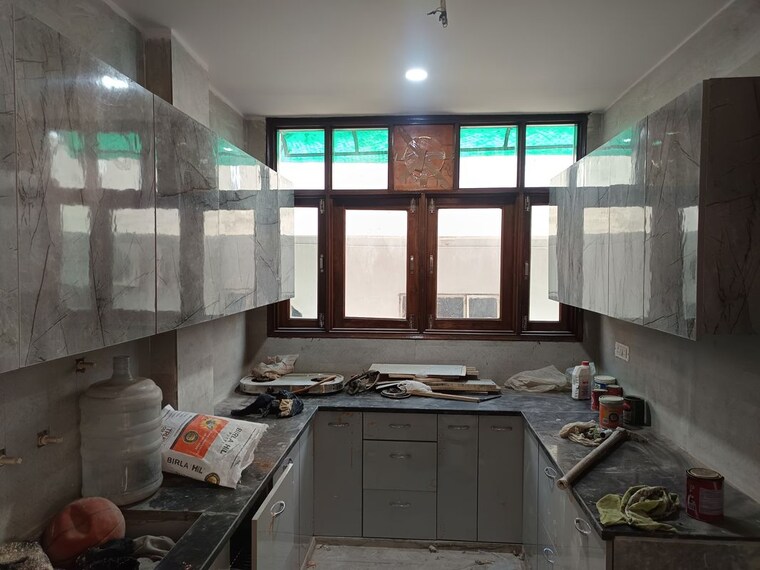 Kitchen, west patel nagar 3 Bedroom 1250 Sq.Ft. Builder Floor In West Patel Nagar Delhi 9787636