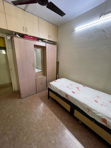 Bedroom in 1 BHK Apartment at Srushthi Apartment, Kothrud – for Rent