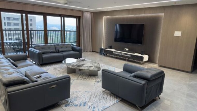 Bedroom, sky-pan-apartment 3 Bedroom 1500 Sq.Ft. Apartment In Andheri West Mumbai 9787731