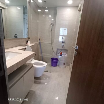 Bathroom in 2 BHK Apartment at Hiranandani Castle Rock, Powai – for Rent