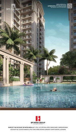 3.5 BHK Apartment – Exterior View View at BP DPS Palladio, Mastemau - for Sale