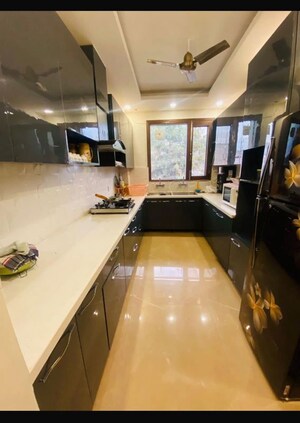 Kitchen in 3 BHK Builder Floor at Sector 9 Panchkula – for Rent