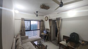 Living Room in 1 BHK Apartment at Puranik Hometown, Ghodbunder Road – for Rent