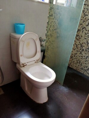 Bathroom in 2 BHK Apartment at Hiranandani Powai Park, Powai – for Rent