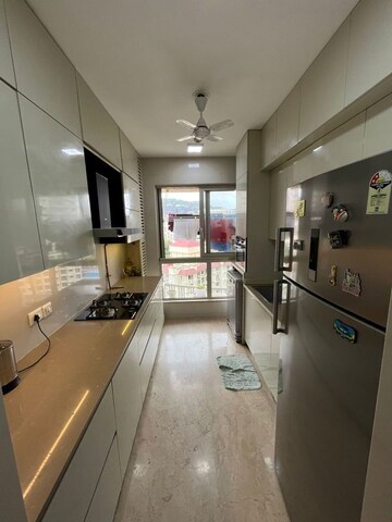 Kitchen in 2 BHK Apartment at Hiranandani Atlantis, Powai – for Rent