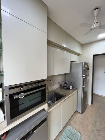 Kitchen in 2 BHK Apartment at Hiranandani Atlantis, Powai – for Rent