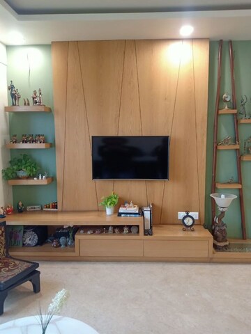 Living Room in 3 BHK Apartment at Hiranandani Gardens Octavius, Powai – for Rent