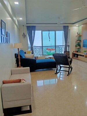 Living Room in 3 BHK Apartment at Hiranandani Gardens Torino, Powai – for Rent