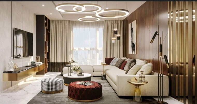 Living Room, kalpataru-amare 3 Bedroom 1406 Sq.Ft. Apartment In Juhu Mumbai 9787807