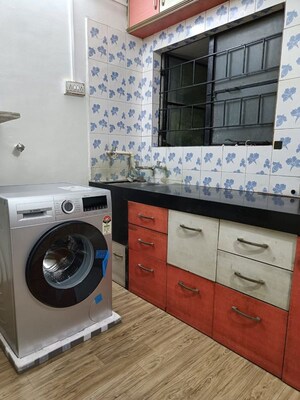 Kitchen in 1 BHK Apartment at Koregaon Park – for Rent