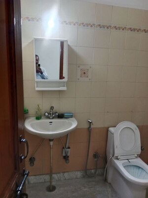Bathroom in 3 BHK Builder Floor at Sector 6 – for Rent