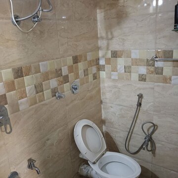 Bathroom in 2 BHK Apartment at Raunak Unnathi Greens, Kasarvadavali – for Rent