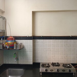 Kitchen in 2 BHK Apartment at Raunak Unnathi Greens, Kasarvadavali – for Rent