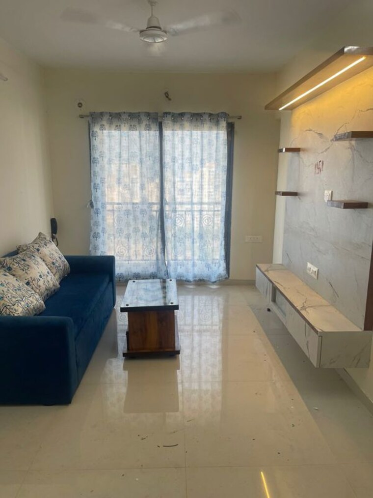 Living Room, raunak-unnathi-greens 2 Bedroom 735 Sq.Ft. Apartment In Kasarvadavali Thane 9787942