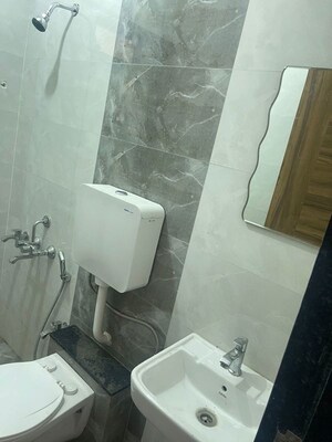 Bathroom in 1 BHK Apartment at Raunak Bliss Phase A3, Ghodbunder Road – for Rent
