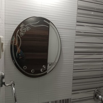 Bathroom in 1 BHK Apartment at Raunak Bliss Phase A3, Ghodbunder Road – for Rent