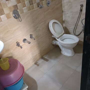 Bathroom in 1 BHK Apartment at Raunak Bliss Phase A3, Ghodbunder Road – for Rent