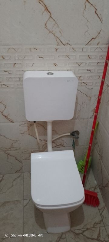 Bathroom in 1 BHK Independent House at Pioneer Residency, Sarjapur Road – for Rent