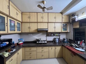 Kitchen in 3 BHK Apartment at Kalina – for Rent