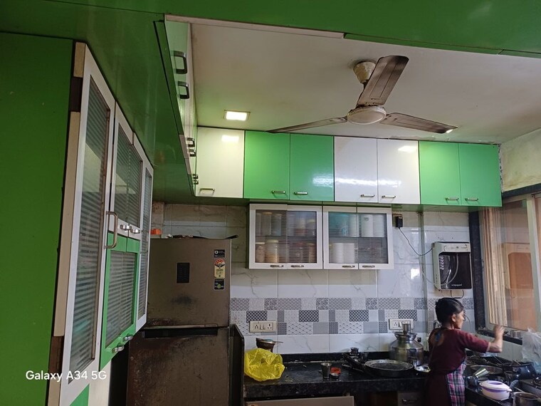 Kitchen, sector 6 kopar khairane 4 Bedroom 1350 Sq.Ft. Penthouse In Sector 6 Kopar Khairane Navi Mumbai 9787974