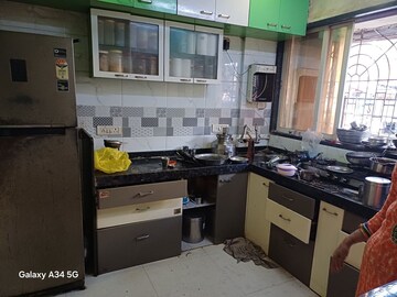 Kitchen in 4 BHK Penthouse at Sector 6 Kopar Khairane – for Sale