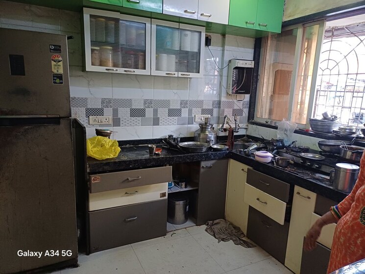 Kitchen, sector 6 kopar khairane 4 Bedroom 1350 Sq.Ft. Penthouse In Sector 6 Kopar Khairane Navi Mumbai 9787974
