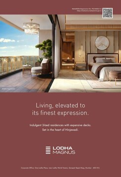 3.5 BHK + Study Room Apartment For Sale in Hinjewadi