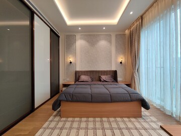 Bedroom in 1 BHK Apartment at Bhartiya City Leela Residences, Thanisandra Main Road – for Rent