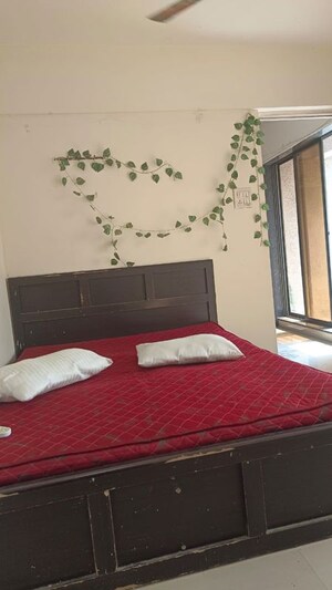 Bedroom in 3 BHK Apartment at Swaraj Planet, Kopar Khairane – for Rent