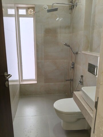 Bathroom in 3 BHK Apartment at L&T Seawoods Residences Phase 2, Seawoods – for Rent