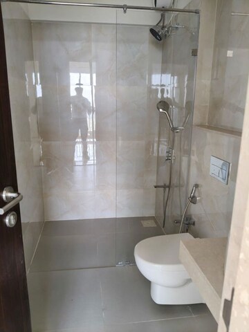 Bathroom in 3 BHK Apartment at L&T Seawoods Residences Phase 2, Seawoods – for Rent