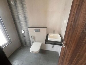 Bathroom in 1 BHK Apartment at Adityaraj Shivraj, Vikhroli East – for Rent