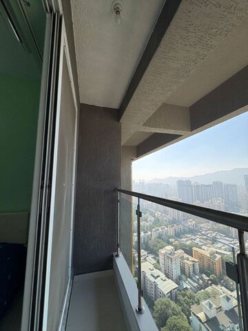 Balcony in 1 BHK Apartment at Ashar Edge, Pokhran Road No Two – for Rent