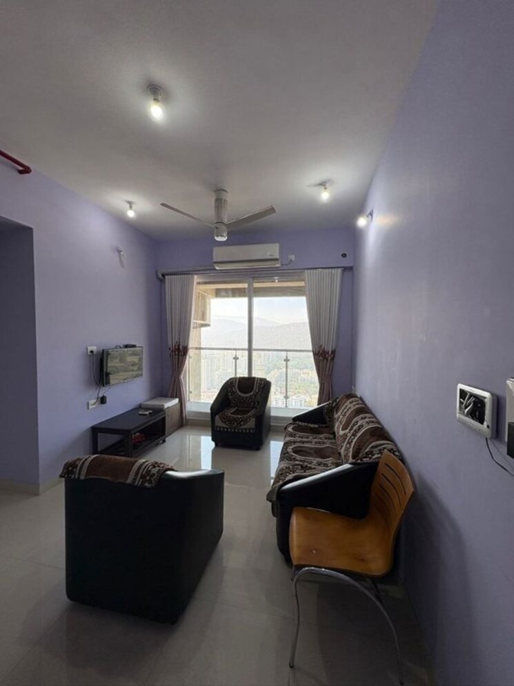 Living Room, ashar-edge 1 Bedroom 456 Sq.Ft. Apartment In Pokhran Road No Two Thane 9788028