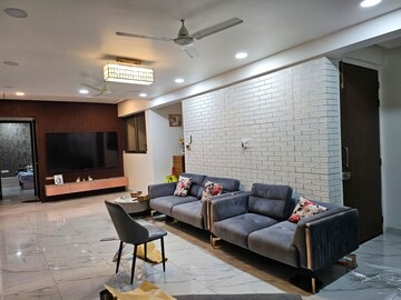 Living Room in 4 BHK Apartment at Raymond Ten X Era, Pokhran Road No One – for Sale