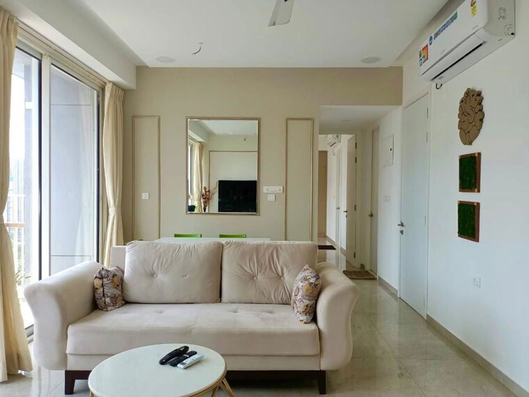 Living Room, sheth-avalon 6 Bedroom 2200 Sq.Ft. Apartment In Laxmi Nagar Thane 9788050