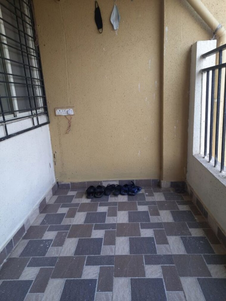 Balcony, six-wishes 1 Bedroom 550 Sq.Ft. Apartment In Talegaon Dabhade Pune 9788082